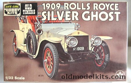 Life-Like 1/32 1909 Rolls-Royce Silver Ghost (Ex-Pyro), 09456 plastic model kit